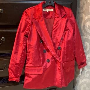 Free People Velour Blazer